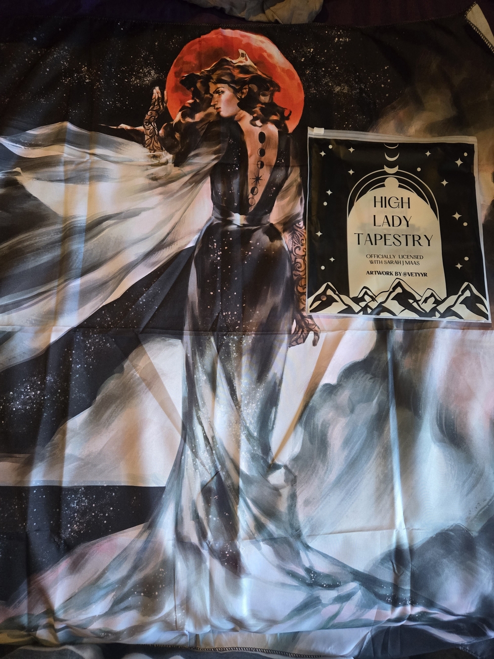 Feyre Acotar Tapestry BRAND NEW
